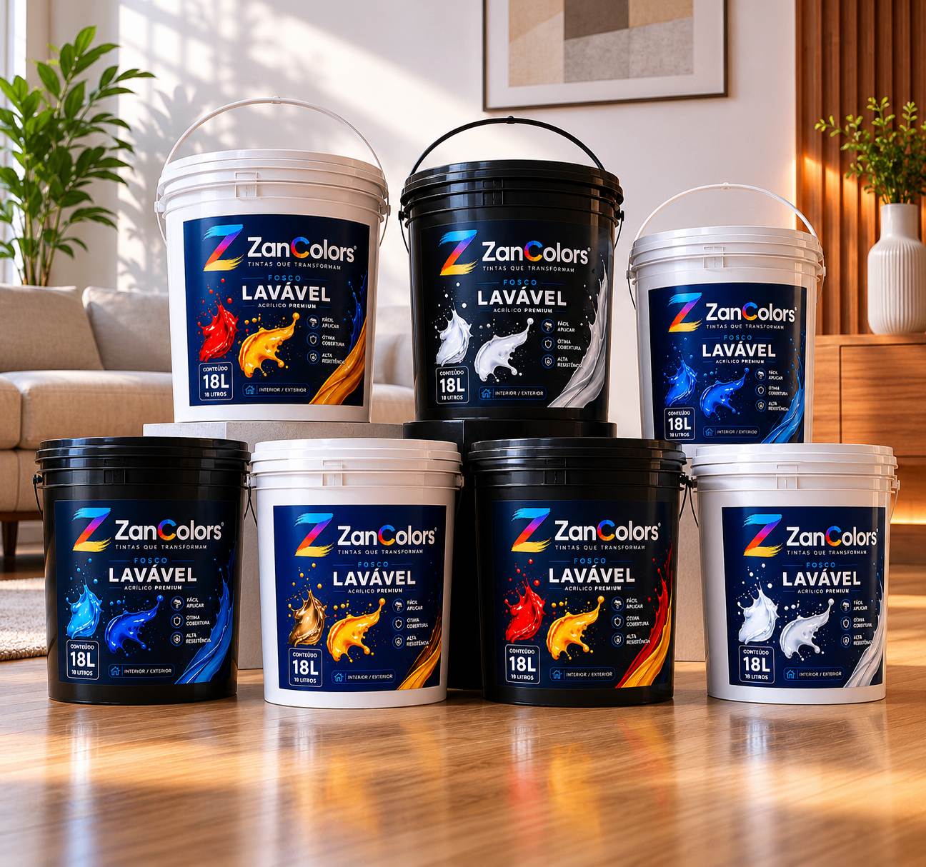Linha completa ZanColors